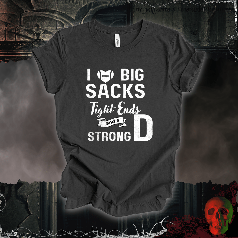 T-Shirt Dark Grey Heather / S Big Sacks Tee