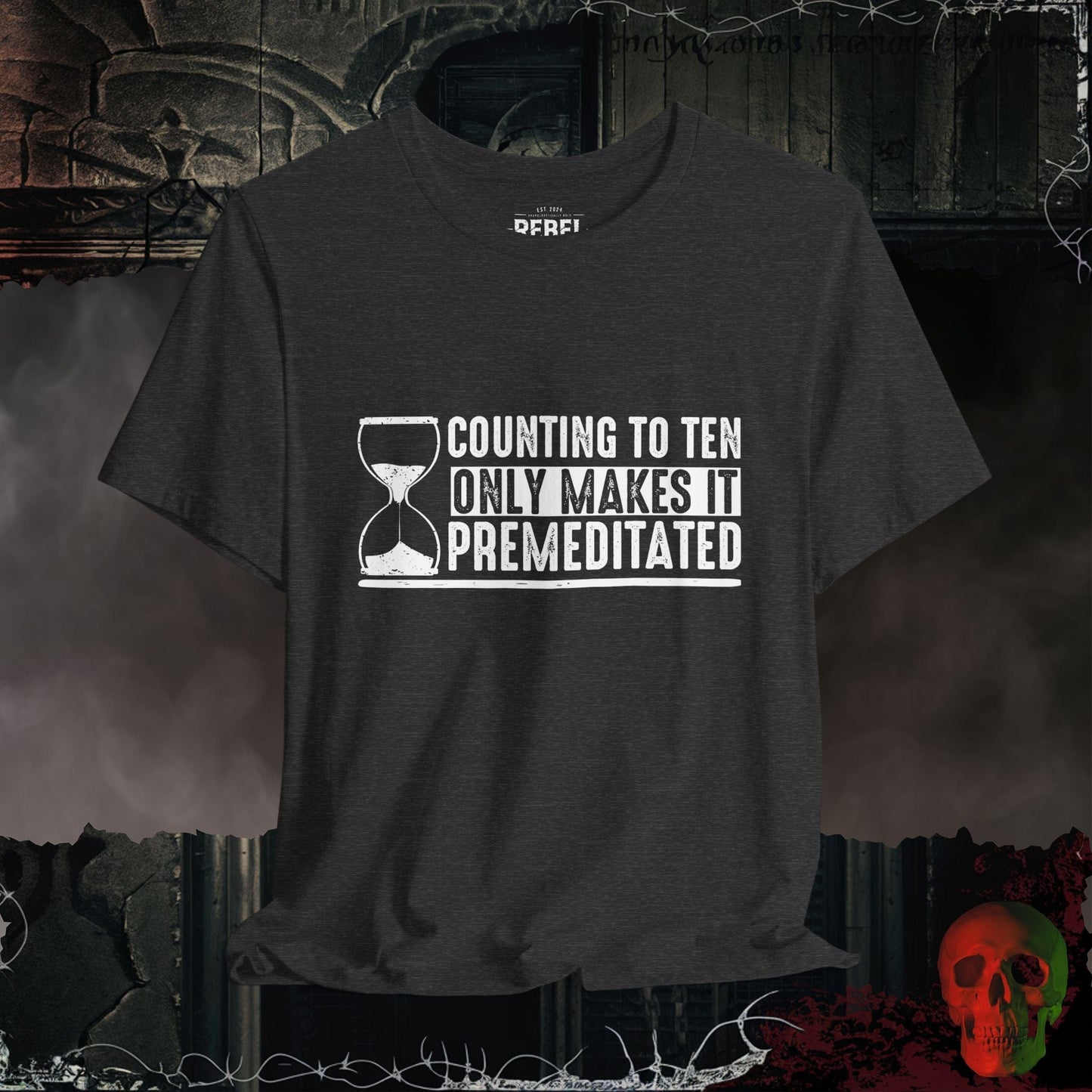 T-Shirt Dark Grey Heather / S Counting to 10 T-Shirt