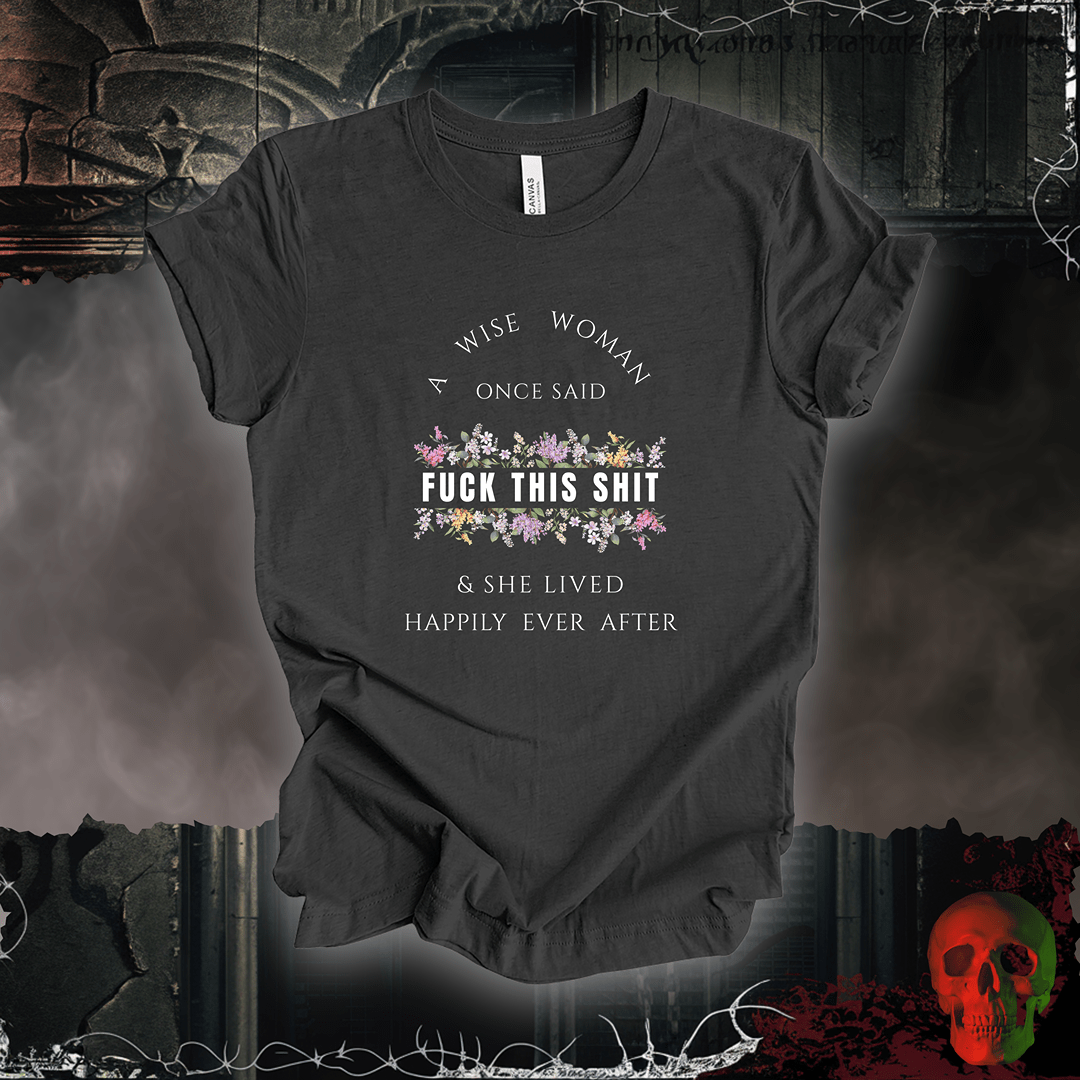 T-Shirt Dark Grey Heather / S Happily Ever After Tee