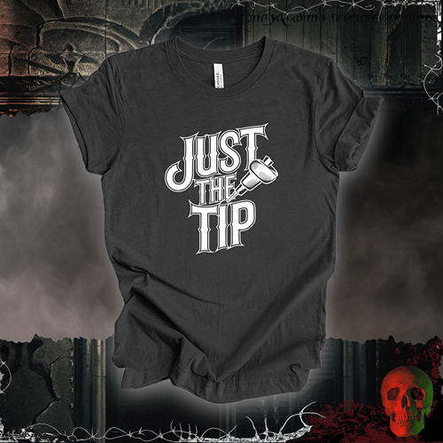 T-Shirt Dark Grey Heather / S Just the Tip T-Shirt