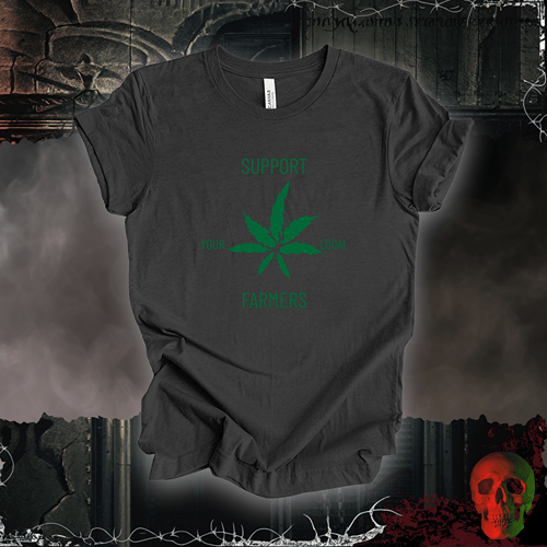 T-Shirt Dark Grey Heather / S Support Your Local Farmers T-Shirt