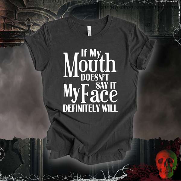 T-Shirt Dark Grey Heather / S Unfiltered Expressions T-Shirt