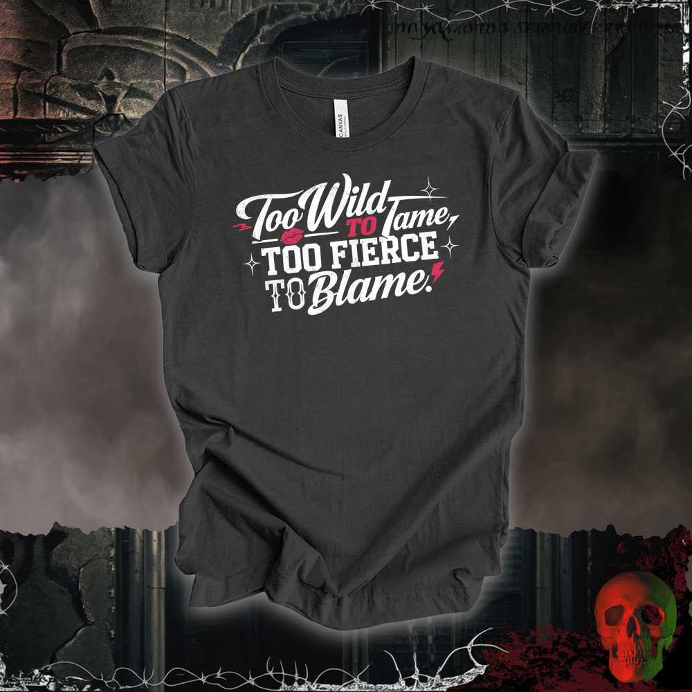 T-Shirt Dark Grey Heather / S Wild & Fierce Tee