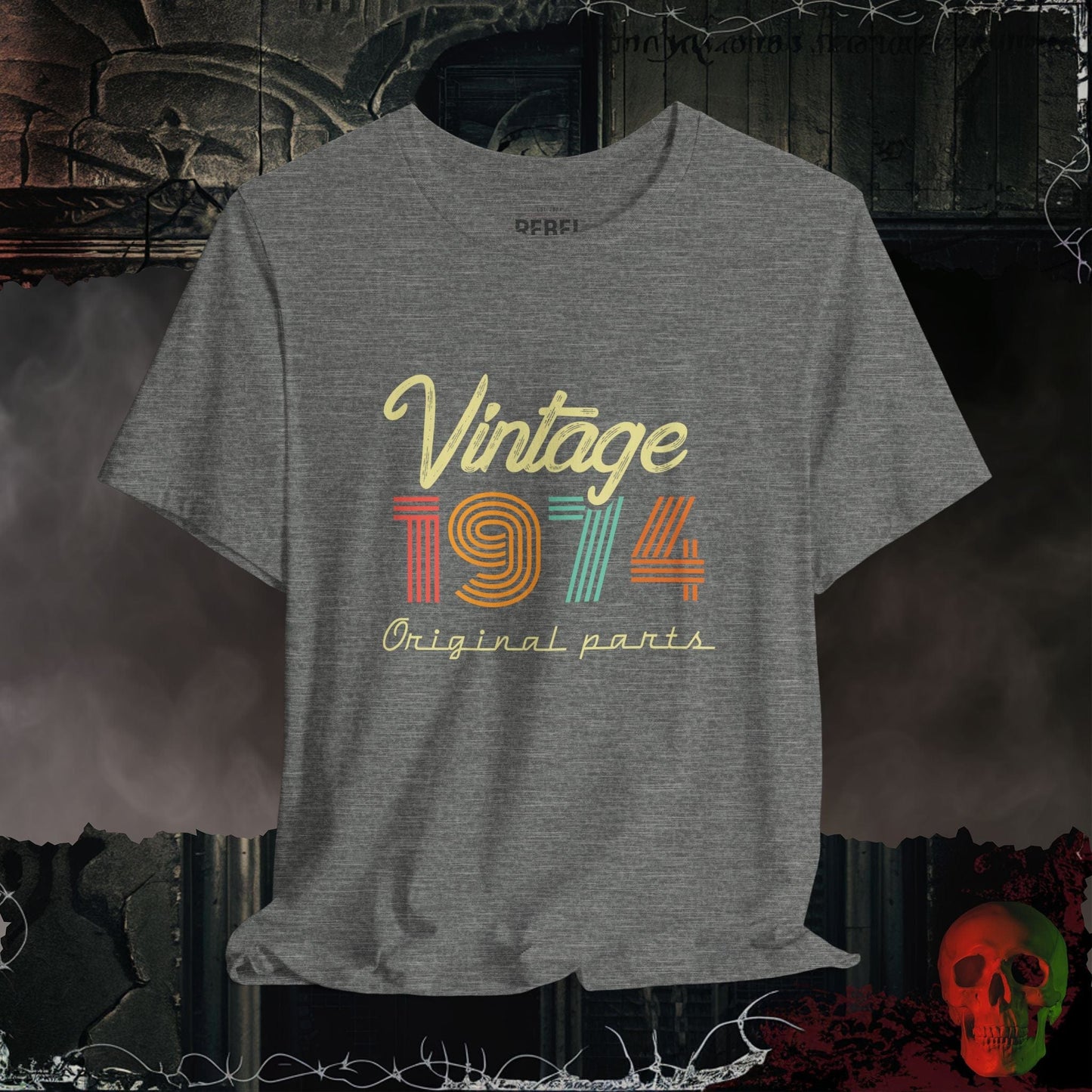 T-Shirt Deep Heather / S 1974 - Vintage Legends: The Classic Years Collection