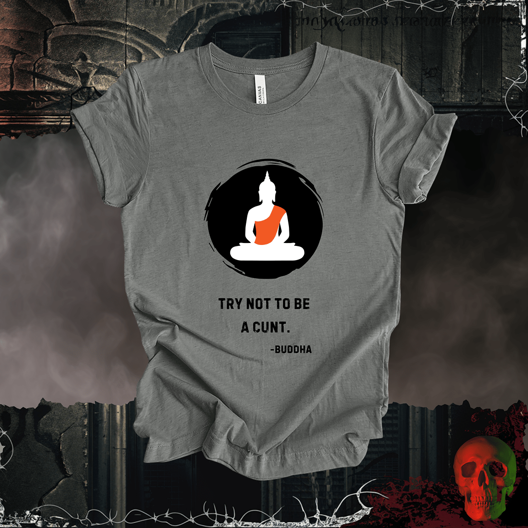 T-Shirt Deep Heather / S Buddha Speaks Tee