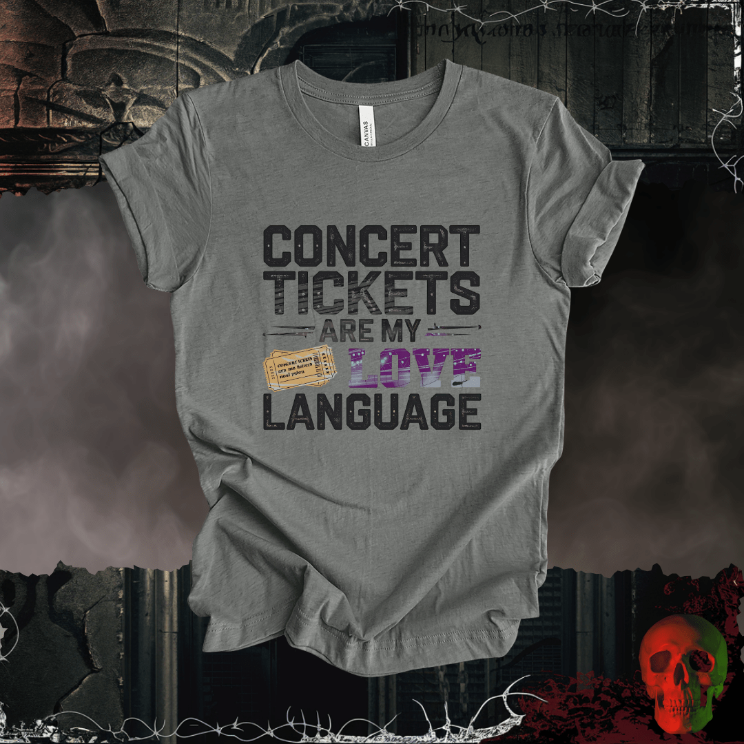 T-Shirt Deep Heather / S Concert Tickets T-Shirt