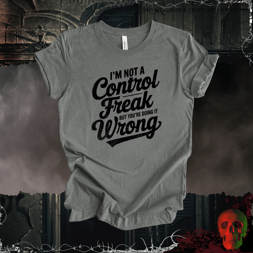 T-Shirt Deep Heather / S Control Freak Tee