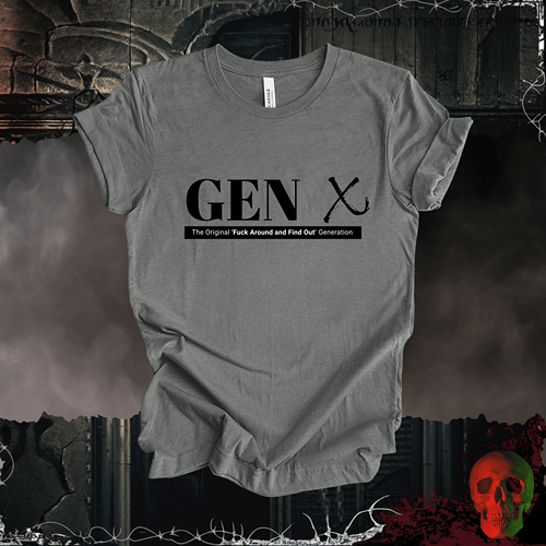 T-Shirt Deep Heather / S Gen X: The OG Rebels T-Shirt