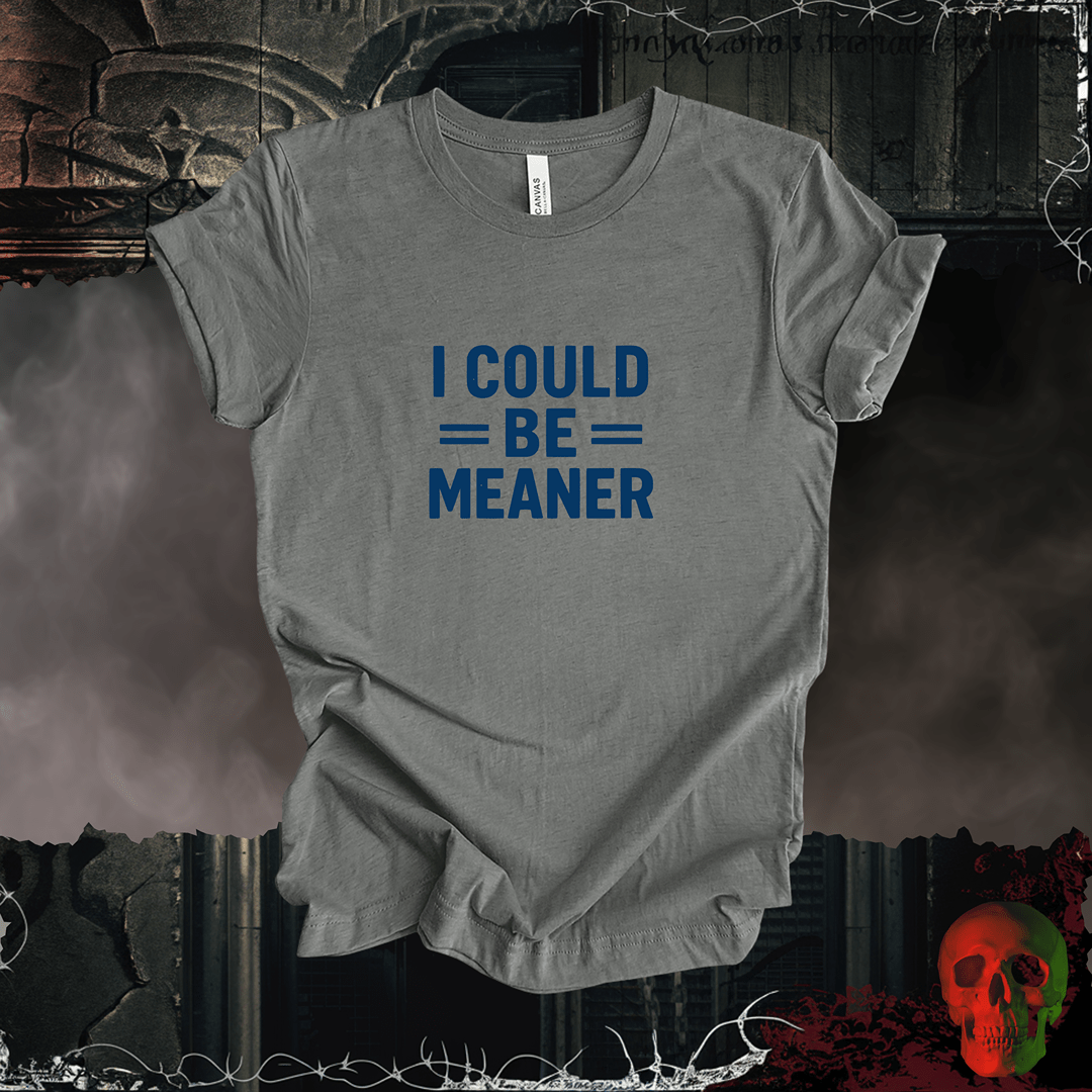 T-Shirt Deep Heather / S I Could Be Meaner Tee