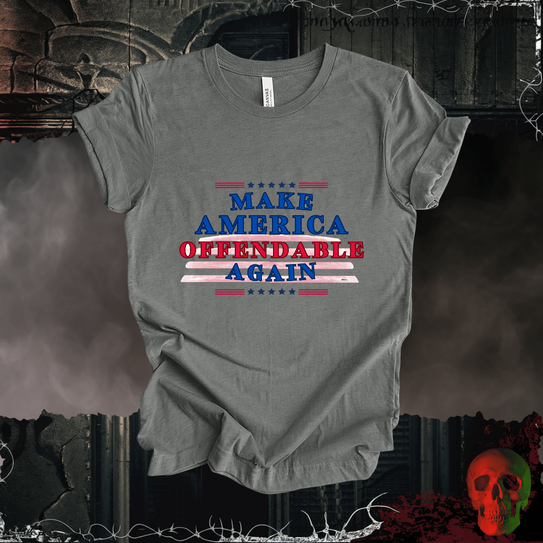 T-Shirt Deep Heather / S Make America Offensive Again! T-Shirt