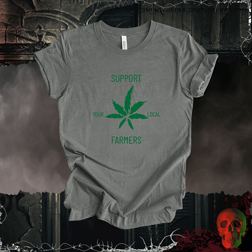 T-Shirt Deep Heather / S Support Your Local Farmers T-Shirt