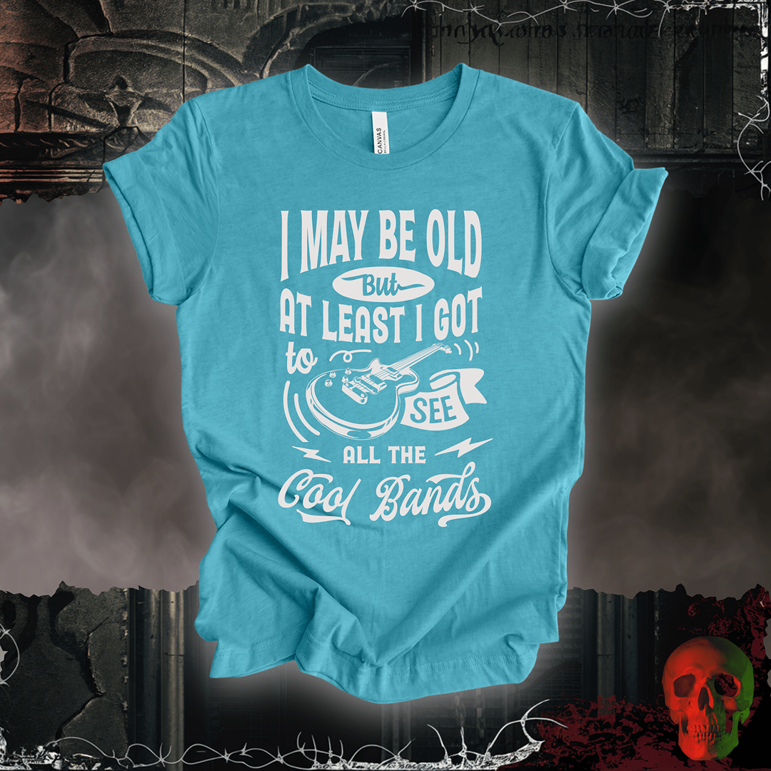 T-Shirt Heather Aqua / S All the Cool Bands T-Shirt