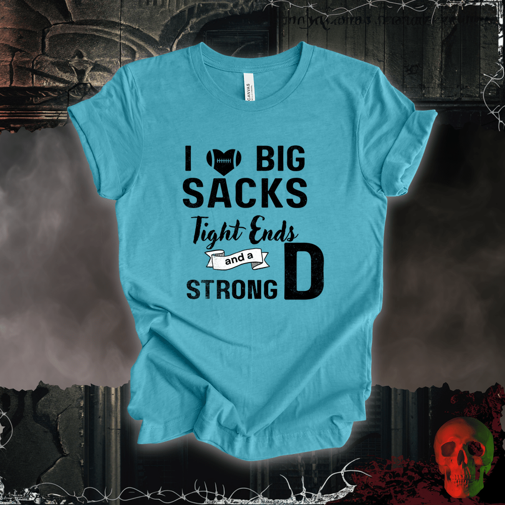 T-Shirt Heather Aqua / S Big Sacks Tee
