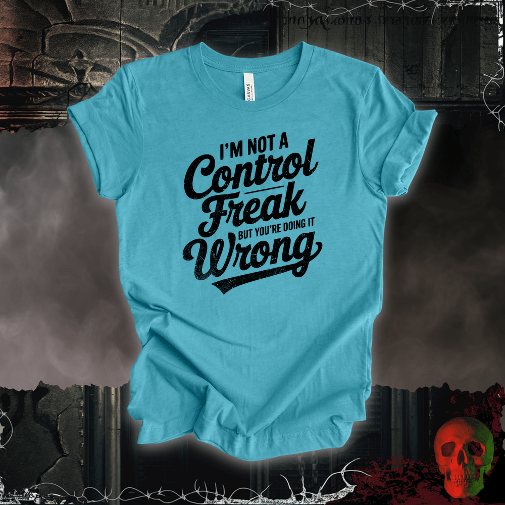 T-Shirt Heather Aqua / S Control Freak Tee
