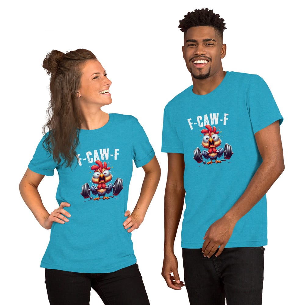 T-Shirt Heather Aqua / S F-Caw-F Tee