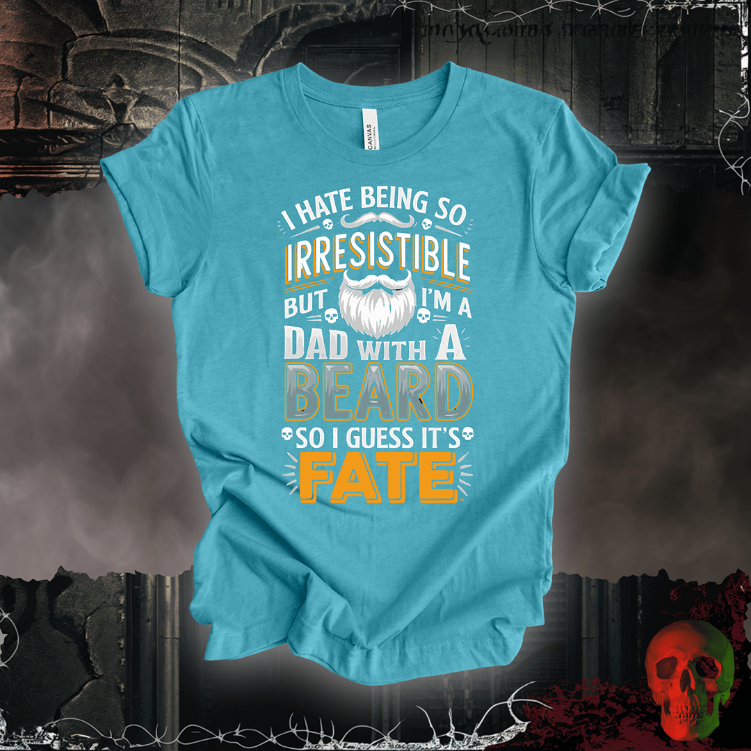 T-Shirt Heather Aqua / S Irresistible Bearded Dad T-Shirt