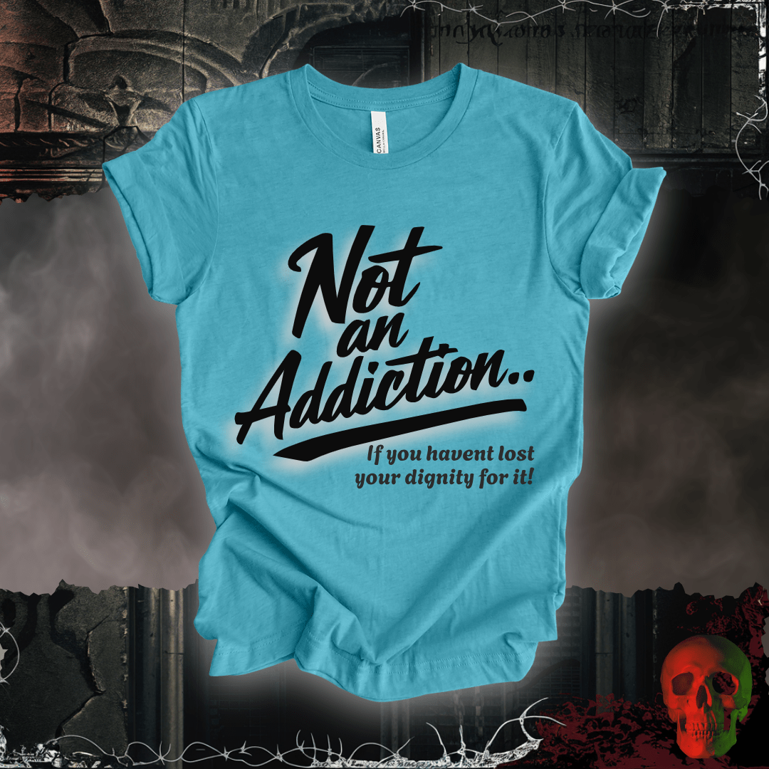T-Shirt Heather Aqua / S Not an Addiction / Dignity T-Shirt