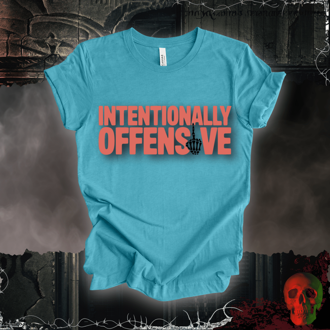 T-Shirt Heather Aqua / S Offensive by Design T-Shirt
