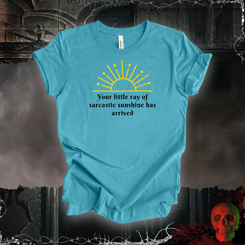 T-Shirt Heather Aqua / S Sarcastic Sunshine