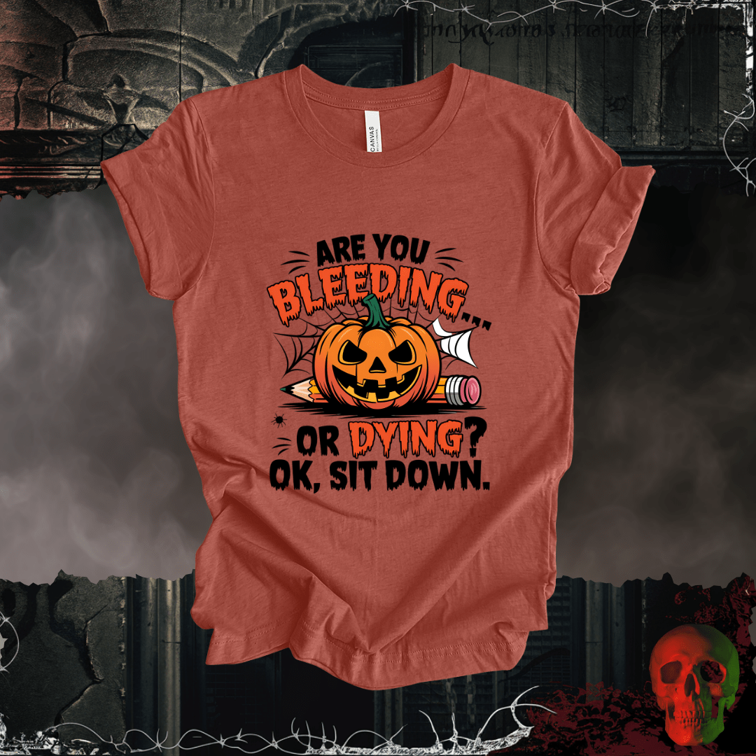 T-Shirt Heather Clay / S Classroom Haunts & Laughs T-Shirt