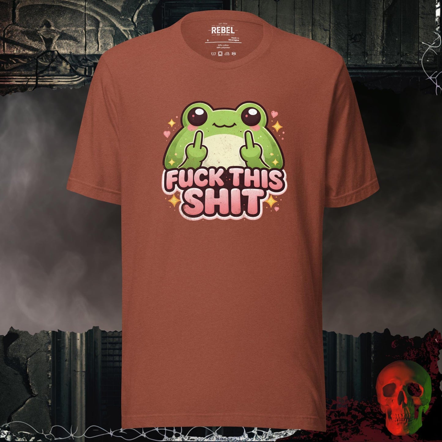 T-Shirt Heather Clay / S F*ck This Sh*t Tee