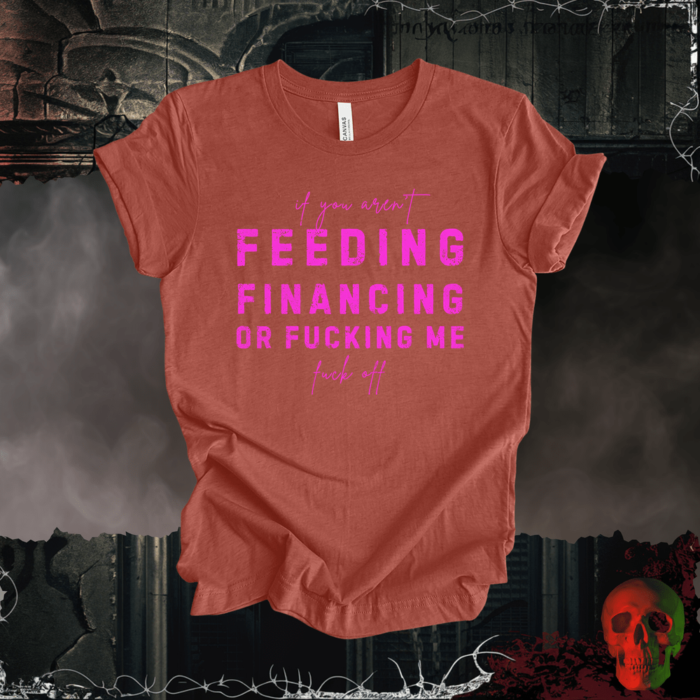 T-Shirt Heather Clay / S Feed, Fund, F**k Tee