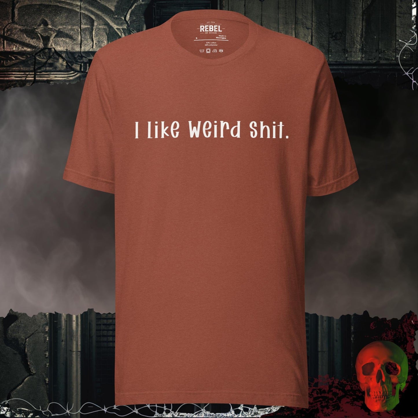 T-Shirt Heather Clay / S I Like Weird Shit Tee