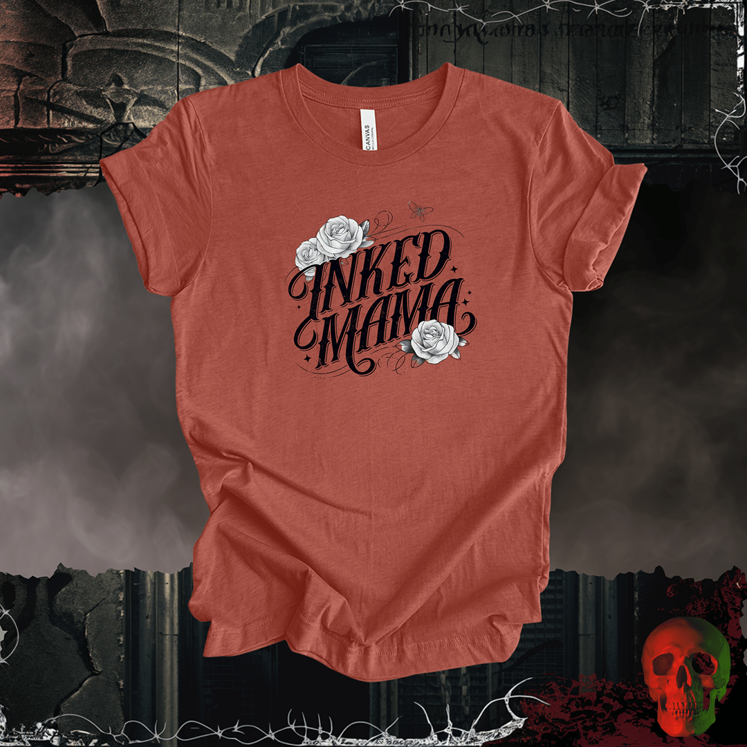 T-Shirt Heather Clay / S Inked Mama Tee