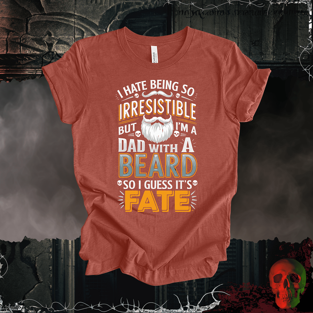 T-Shirt Heather Clay / S Irresistible Bearded Dad T-Shirt