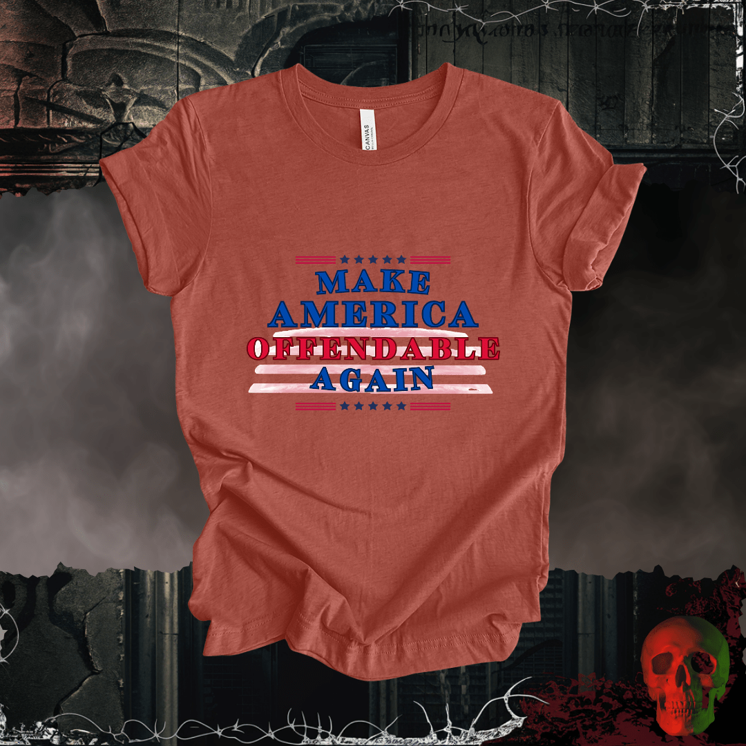 T-Shirt Heather Clay / S Make America Offensive Again! T-Shirt