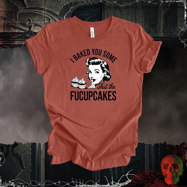 T-Shirt Heather Clay / S Shut the Fucupcakes Tee
