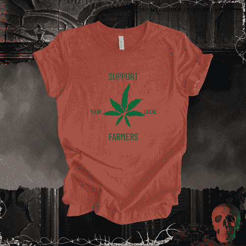 T-Shirt Heather Clay / S Support Your Local Farmers T-Shirt