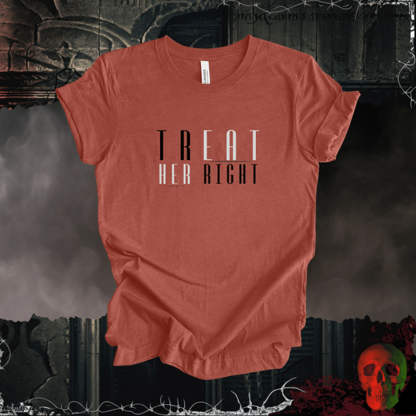 T-Shirt Heather Clay / S Treat Her Right Tee