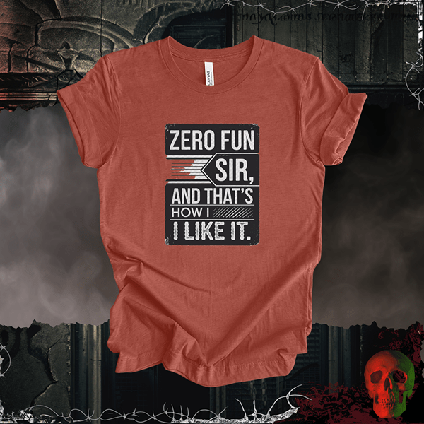 T-Shirt Heather Clay / S Zero Fun Sir T-Shirt