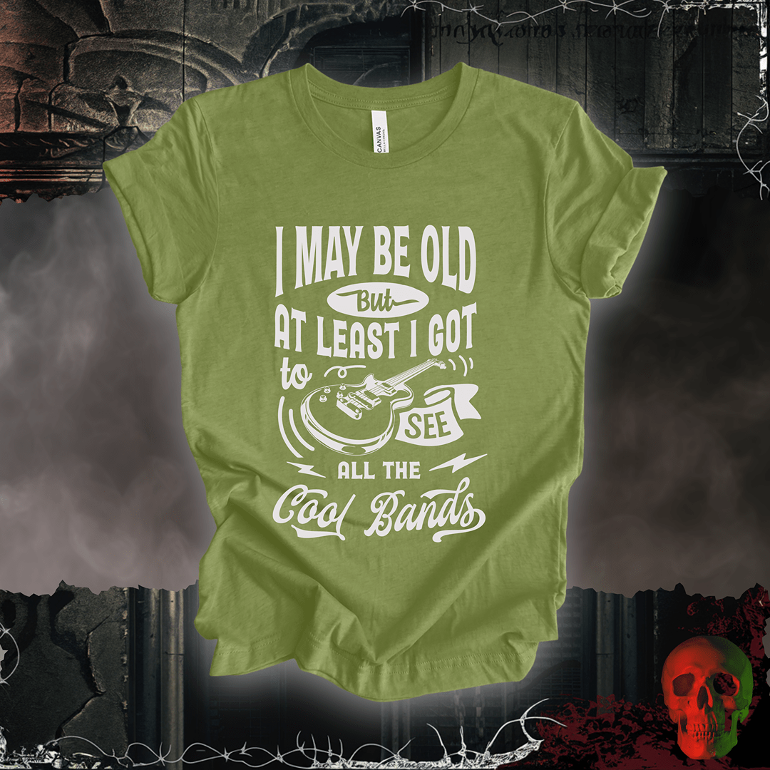 T-Shirt Heather Green / S All the Cool Bands T-Shirt