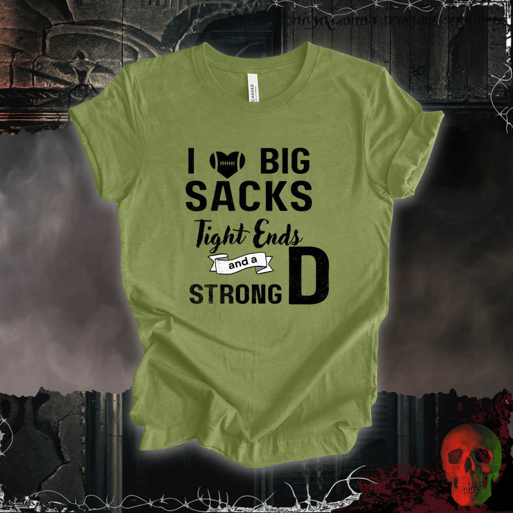 T-Shirt Heather Green / S Big Sacks Tee