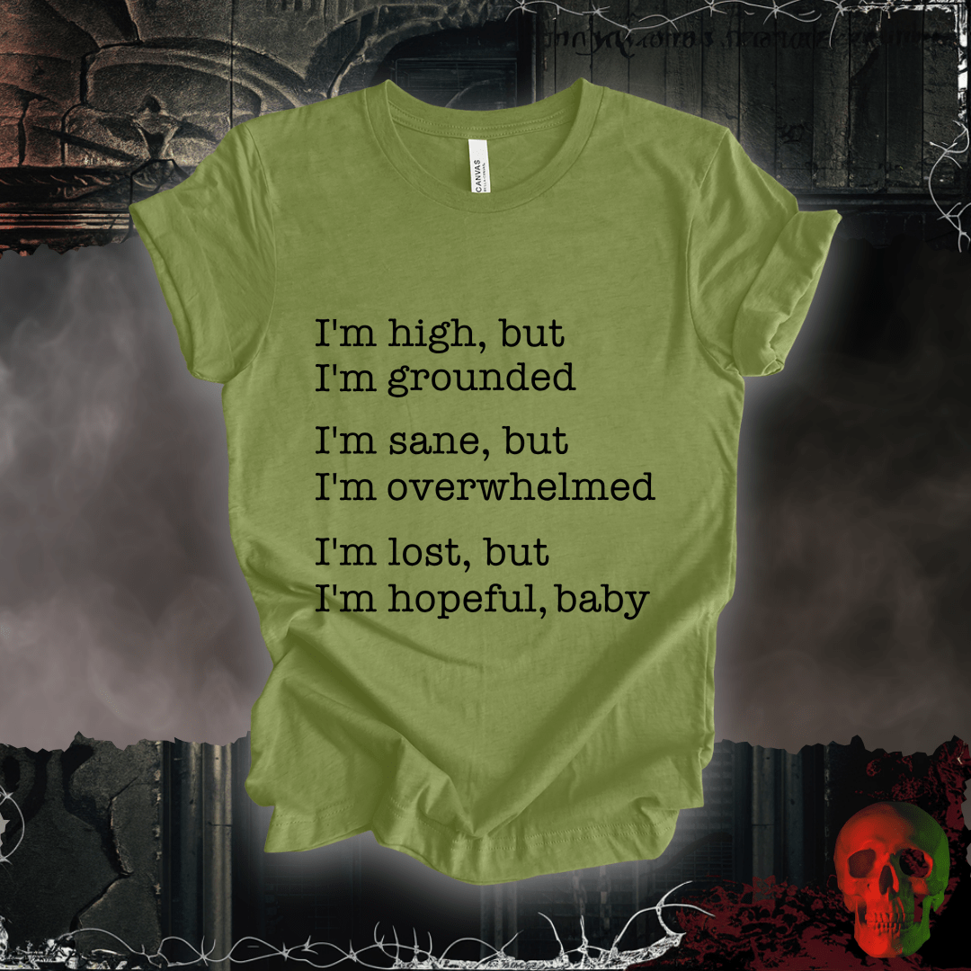 T-Shirt Heather Green / S Hand in My Pocket Tee