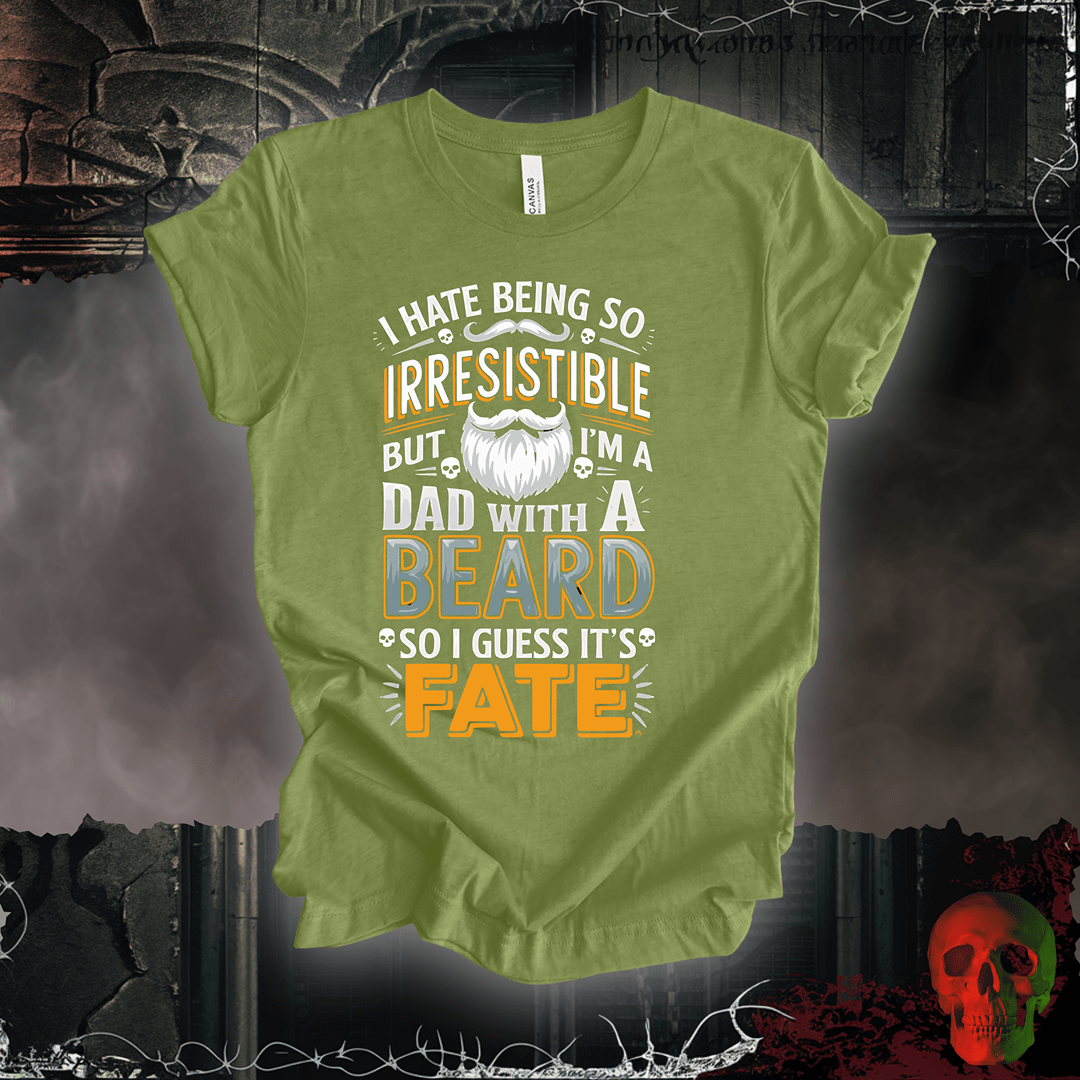 T-Shirt Heather Green / S Irresistible Bearded Dad T-Shirt