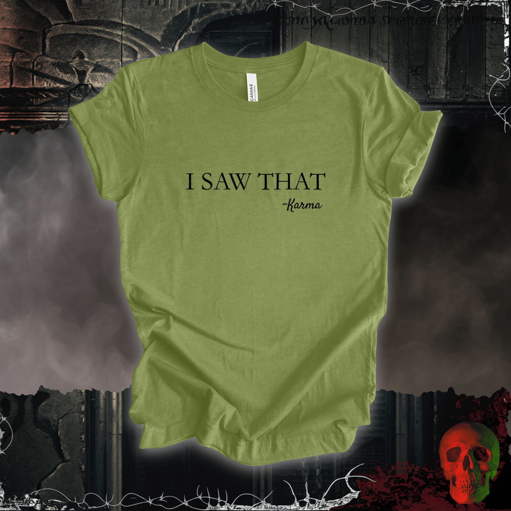 T-Shirt Heather Green / S Karma Tee