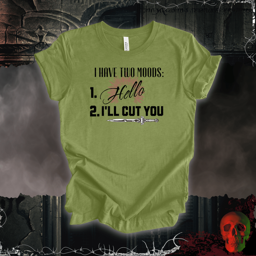 T-Shirt Heather Green / S Two Moods Tee