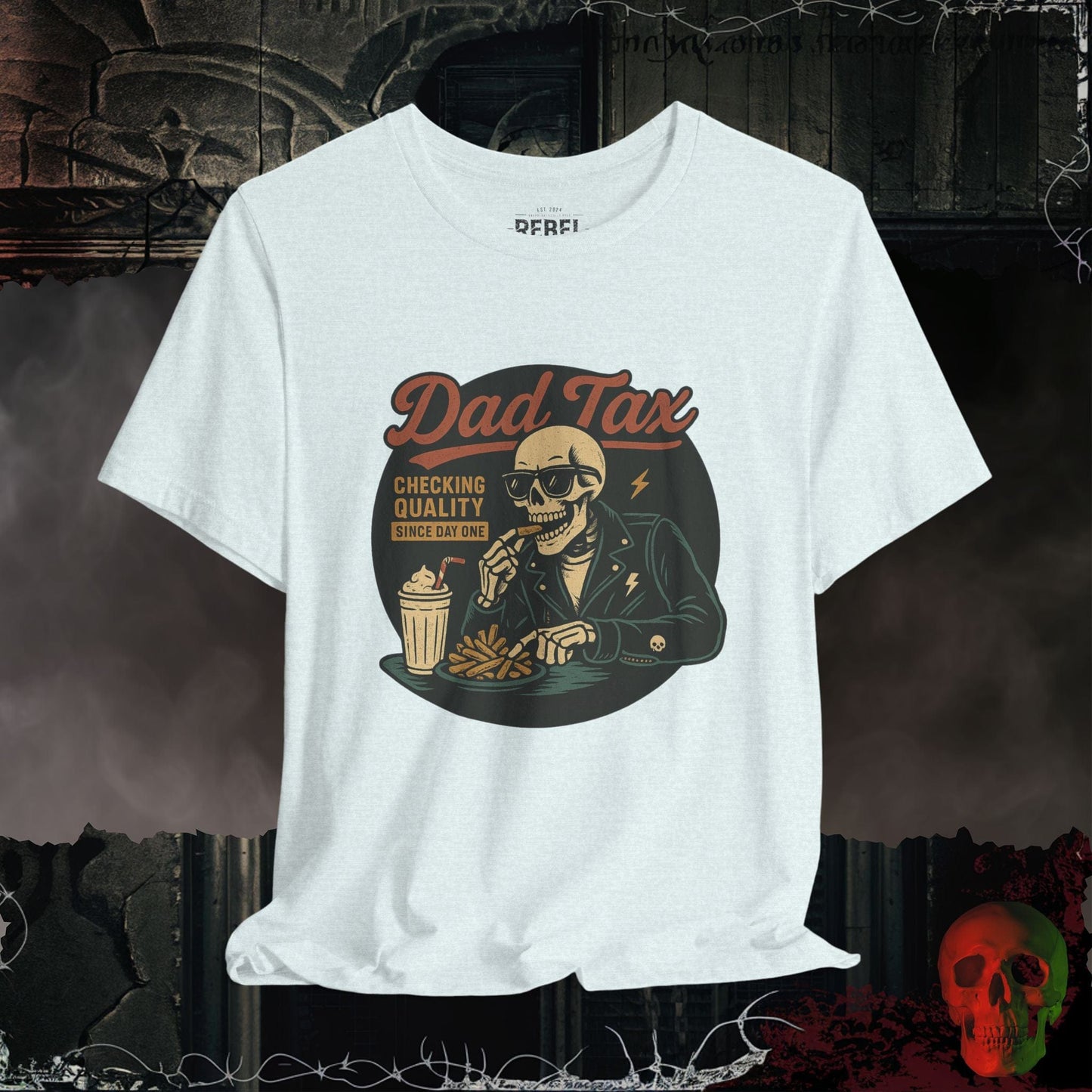 T-Shirt Heather Ice Blue / S Dad Tax T-Shirt