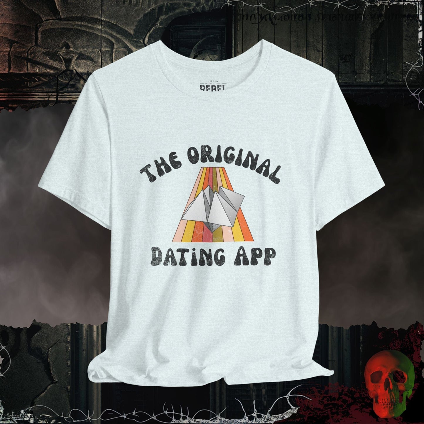 T-Shirt Heather Ice Blue / S The Original Dating App Tee