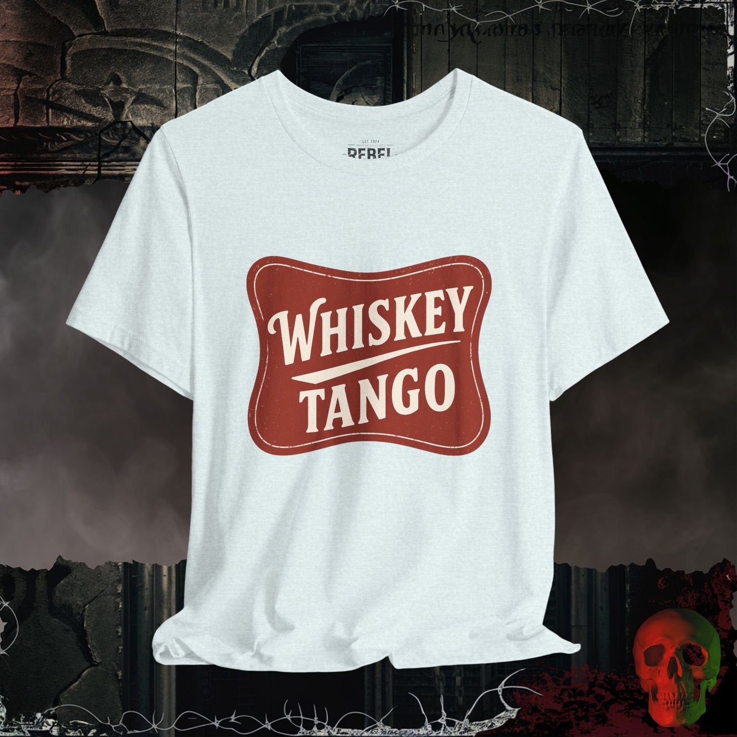 T-Shirt Heather Ice Blue / S Whiskey Tango Tee
