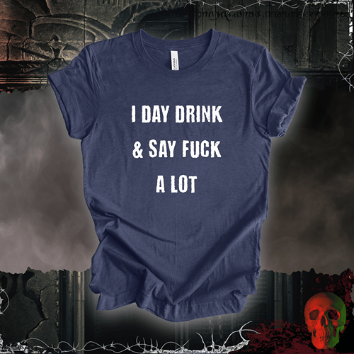 T-Shirt Heather Navy / S Day Drinking T-Shirt