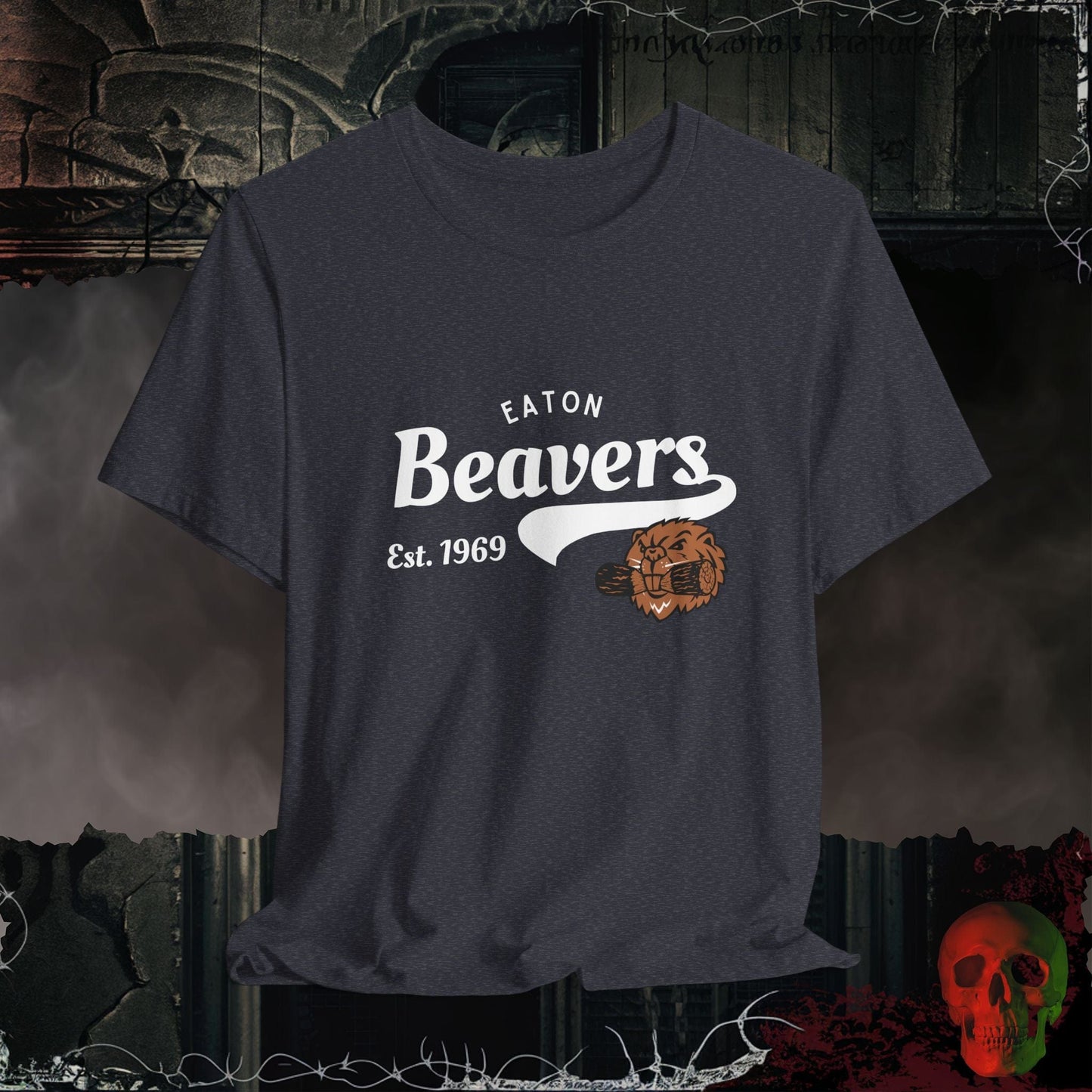 T-Shirt Heather Navy / S Eaton Beavers T-Shirt