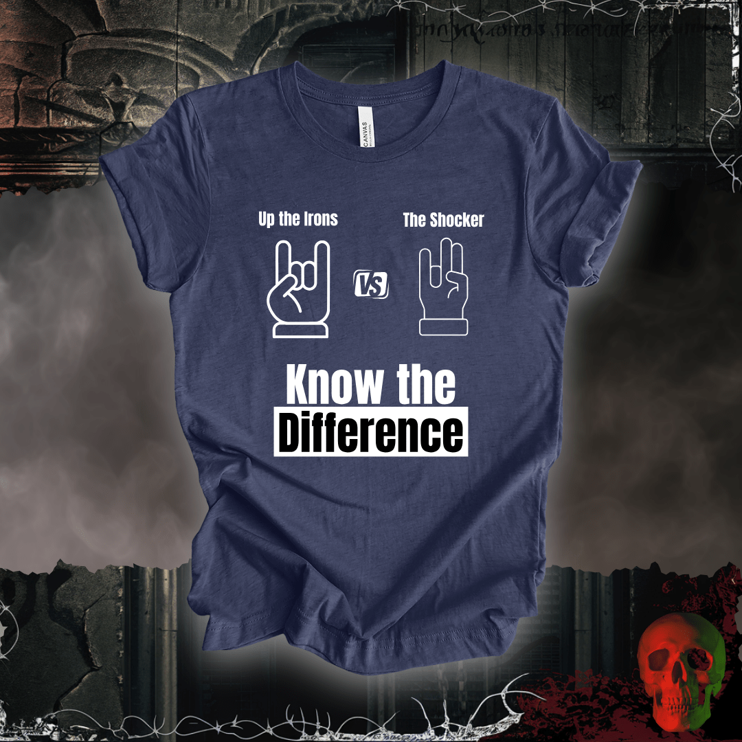 T-Shirt Heather Navy / S Know the Difference T-Shirt