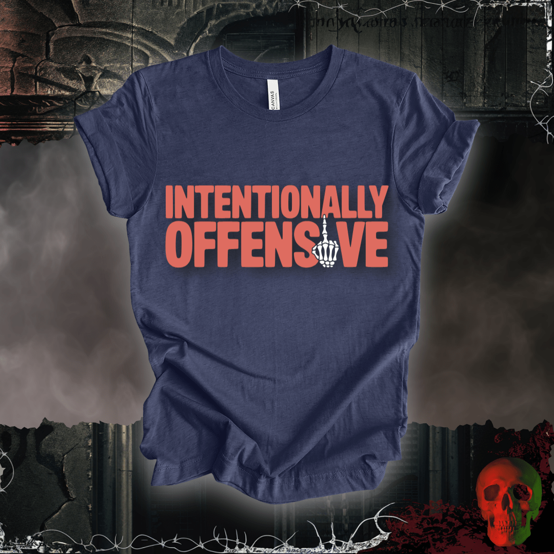 T-Shirt Heather Navy / S Offensive by Design T-Shirt