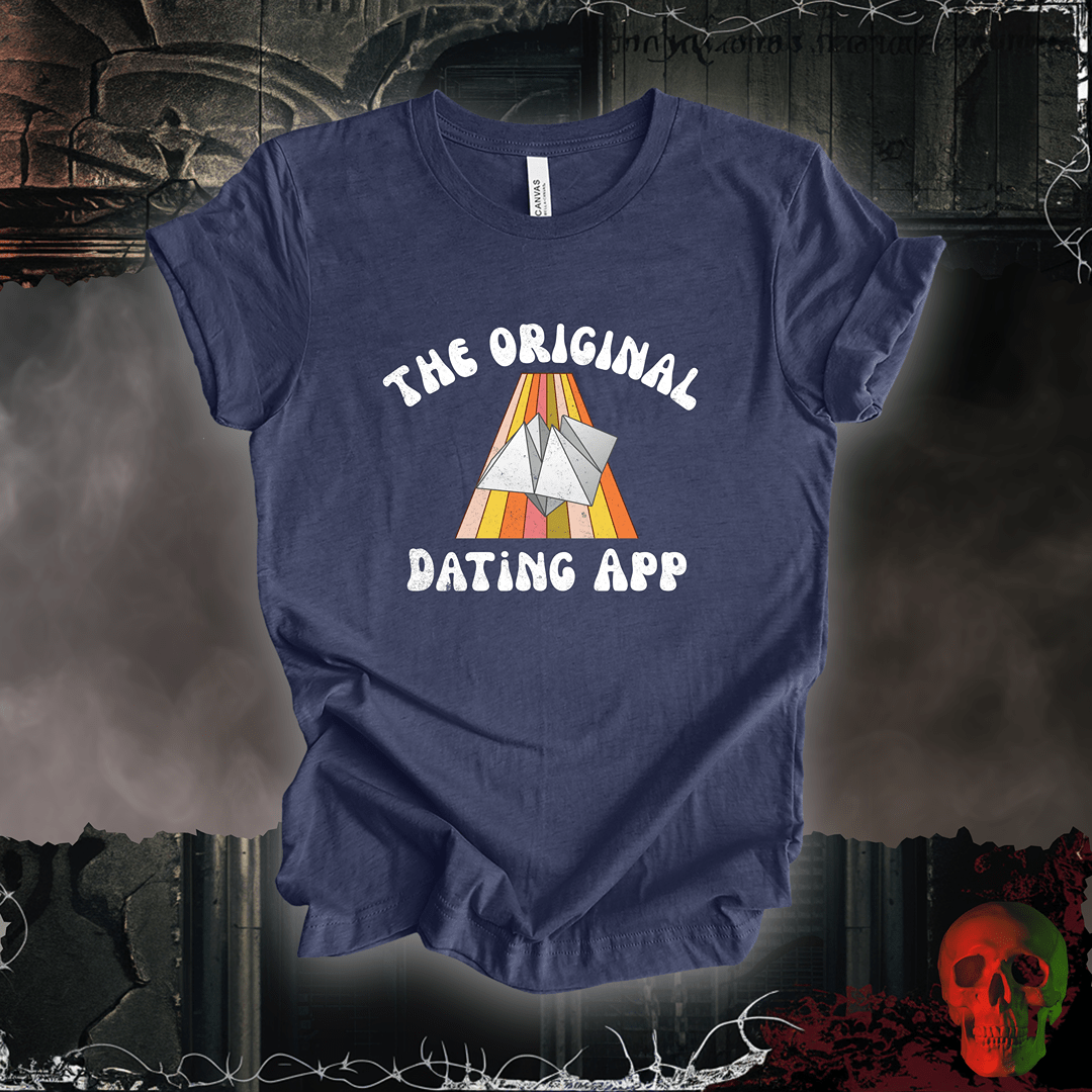T-Shirt Heather Navy / S The Original Dating App Tee
