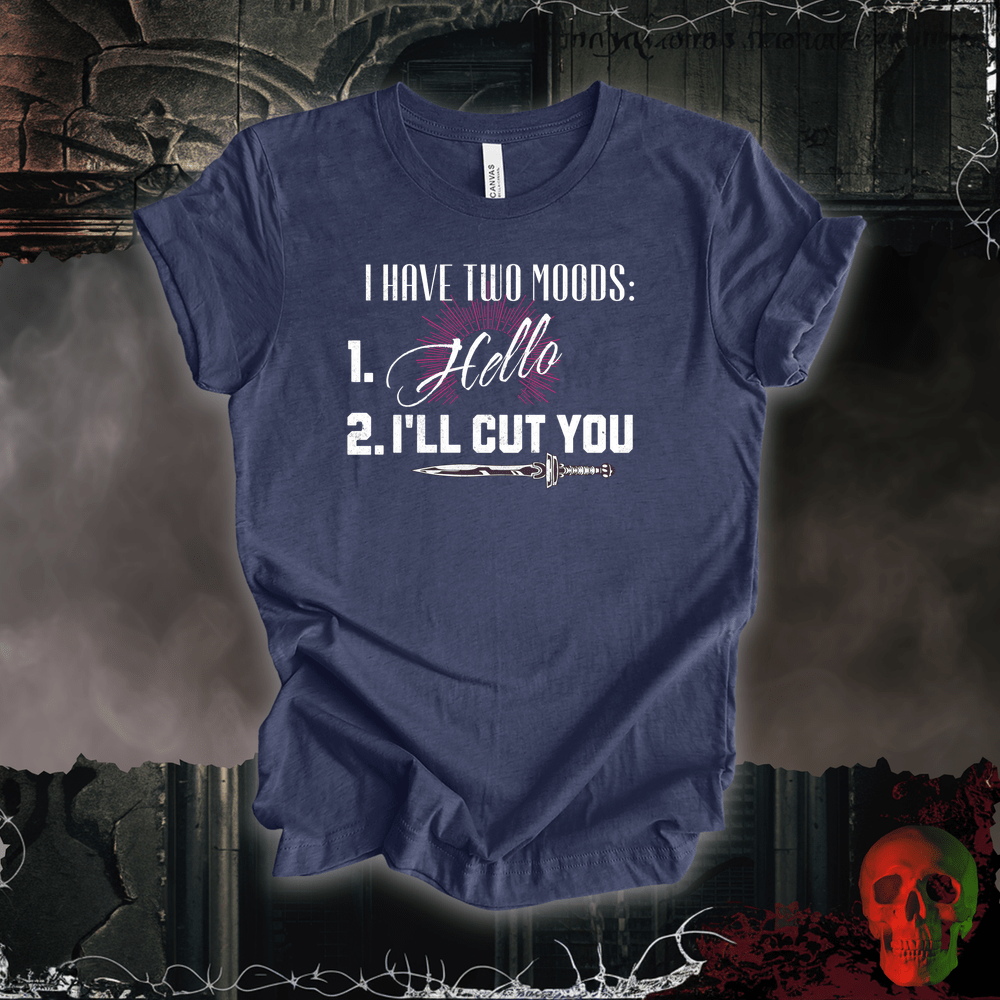 T-Shirt Heather Navy / S Two Moods Tee
