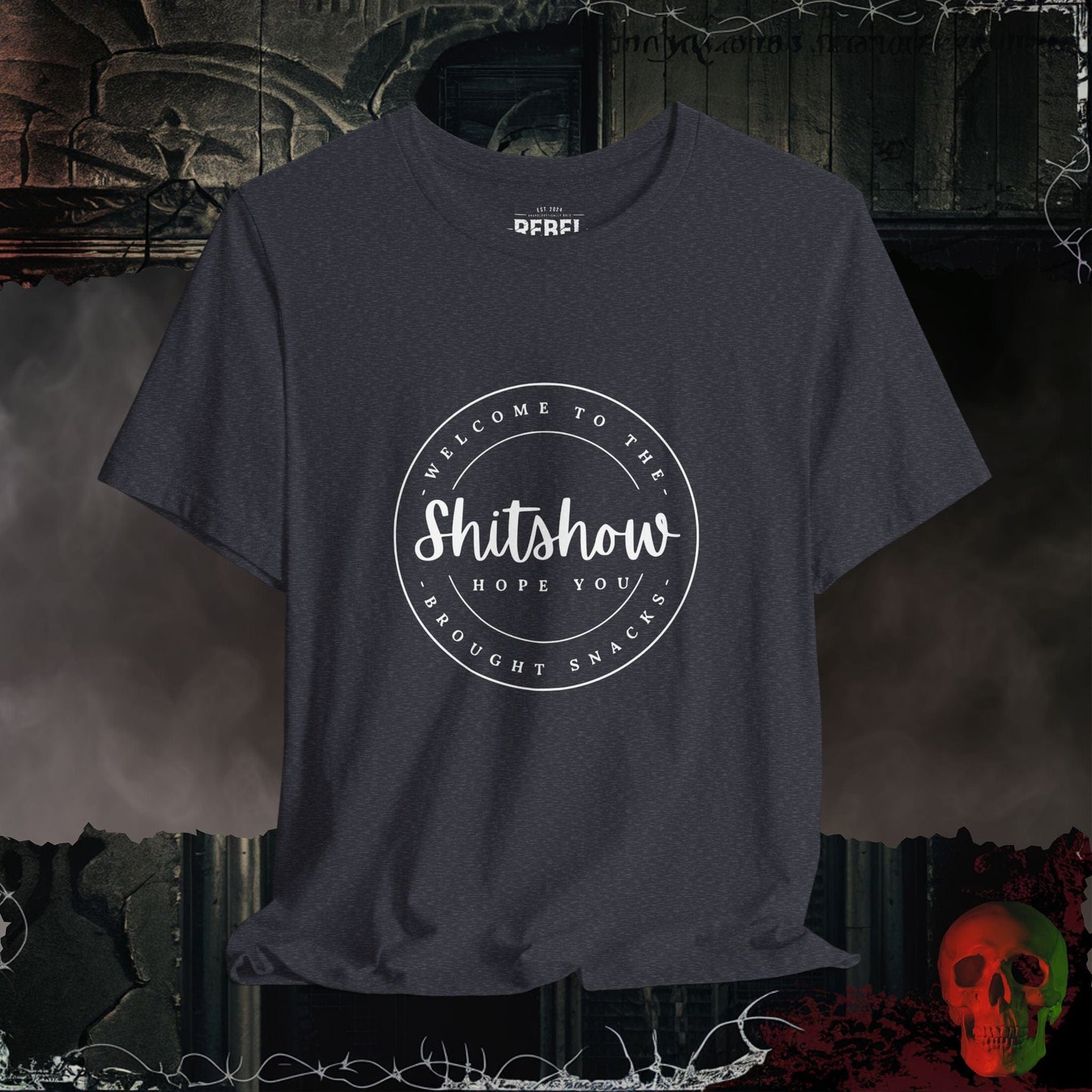 T-Shirt Heather Navy / S Welcome to the Sh*tshow Tee